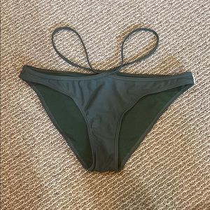 Green bikini bottom